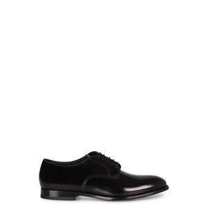 DOUCAL S Doucal's Men's Smooth Leather Derby Shoes Men BLACK Moccasins